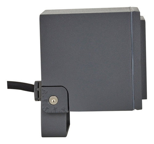 Reflector Led Para Piso Illux Pl-7705.g3030 Estructura Gris