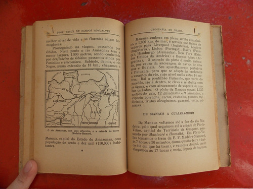 Geografia História Do Brasil 1948 = Gonçalves & Solon Borges