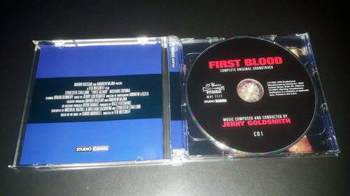 Cd Duplo Trilha Sonora Filme Rambo Programado Matar Intrada (Usado)
