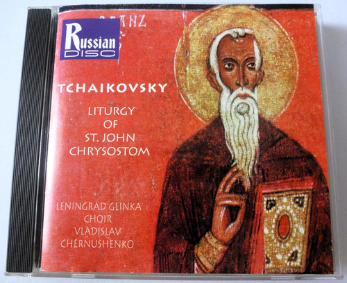 Cd Tchaikovsky Liturgia De San Juan Crisóstomo Russian (z)