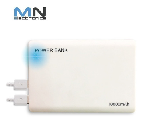 Powerbank Cargador Portatil 10000mah Led Indicador