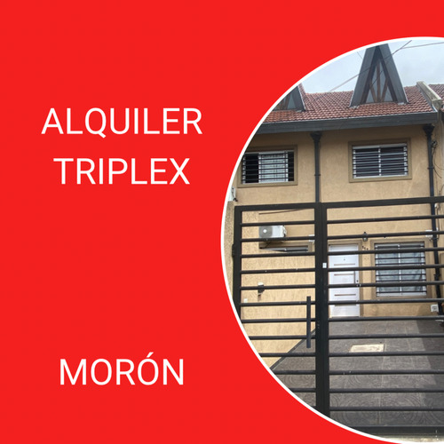 Alquiler Triplex 3 Ambientes Morn