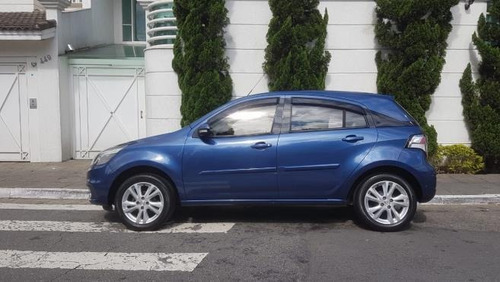 Chevrolet Agile Ltz 1.4 8v Automático Completo Azul 2014