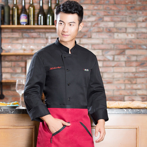 2x Traje De Chef Uniforme Cocinero En Spandex De Cocina Con