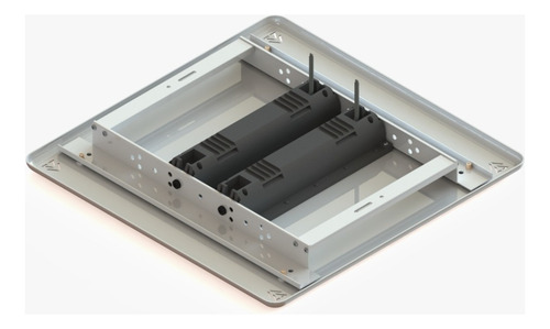 Luminária Posto De Combustível 200w Led Osram 18000lm Ip66 Carcaça Branco Luz Branco-frio 127/220v