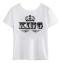 Comprar Polera Parejas King Queen Rey Reina Unisex