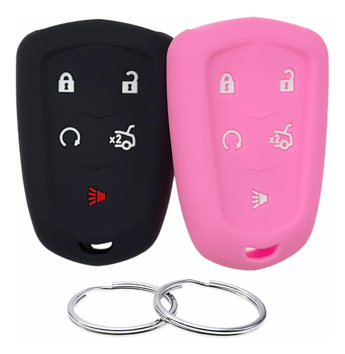 Reprotecting Funda De Goma De Silicona Compatible Con Cadill