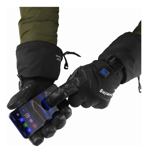 Guantes Calefactados Recargables Para Hombres Y Mujeres, Gua