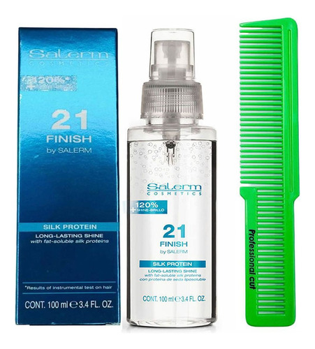 Salerm 21 Finish Ilumina Y Da Brillo Cabello 100ml