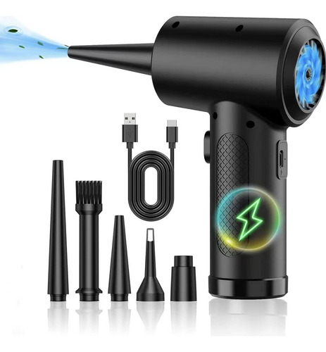 .. Mini Compresor De Aire Eléctrico Kit Limpieza Limpiar
