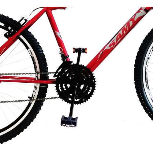Bike Aro 26 18 Marchas C/ Aros Aero Samy
