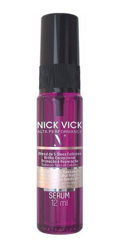 Serum Brilho Excepcional Nick Vick Alta Performance 12ml