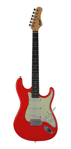 Guitarra Tagima Memphis Mg-30 Fiesta Red +kit Capa Cabo Full