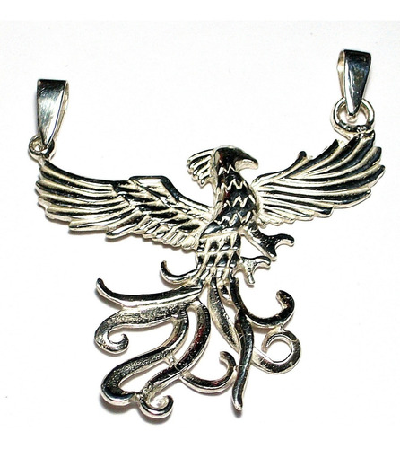 Dije Ave Fenix  En Plata 925 Sterlig Silver