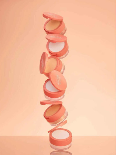 Base de maquillaje en polvo Sheglam Insta-Ready Duo de Polvo Fijador tono toasted almond