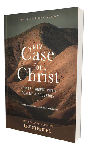 Niv, Case for Christ New Testament with Psalms and Proverbs, Pocket-Sized, Paperback, Comfort Pri..., de Strobel, Lee. Editorial Zondervan, tapa blanda en inglés