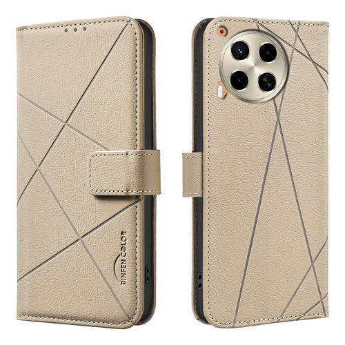 Funda Para Tecno Camon Series Flip Leather Wallet Case
