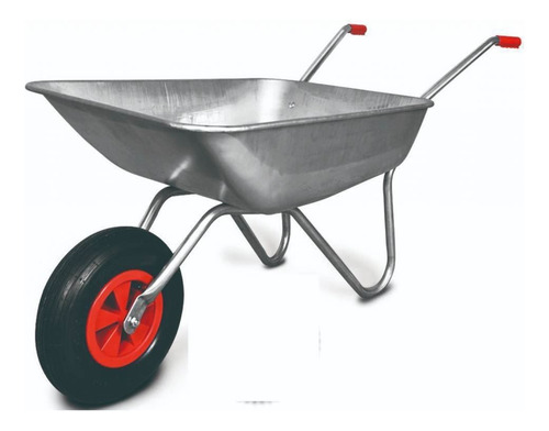 Carretilla Tolva Metalica Galvanizada 75l Equus - Ynter Indu