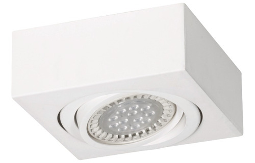 Plafon De Techo Ferrolux 1 Luz Ar111 Gu10 Movil Apto Led 