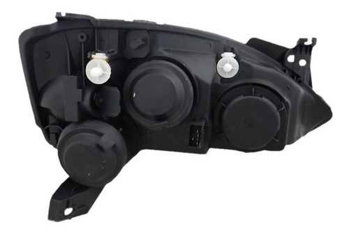 Farol Máscara Negra Corsa Hatch Sedan 03 A 12 Montana Raiado