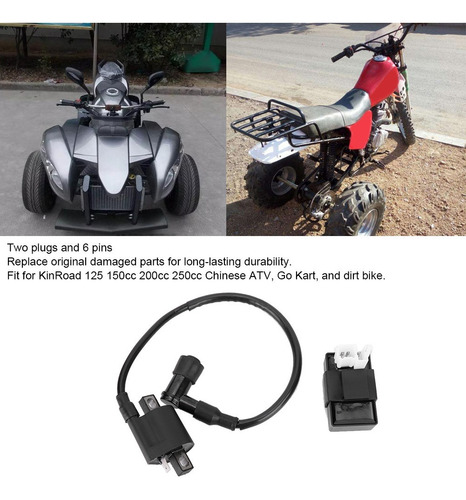 Bobina De Encendido Cdi Y Kit Aptos Para Kinroad 125 150 Cc