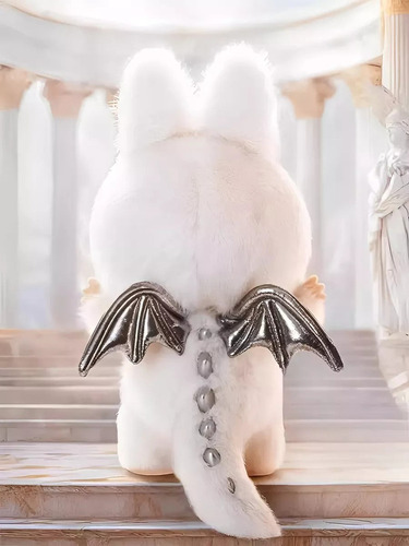 Mochila Colecionável Juguete Labubu Angel Monster Zimomo