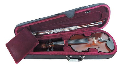 Violin Stradella 1/4 Estuche Rigido Con Arco Y Resina
