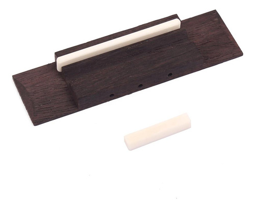 90 * 25 * 8.5mm Rosewood Bridge Sadut Nut Para Guitarra De