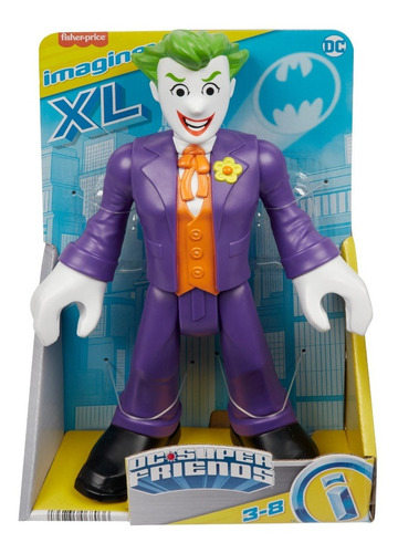 Imaginext Figura Guason Xl 25cm Dc Super Friends