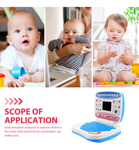 Aprendizaje Con Computadora Portátil Para Niños, Pantalla Le