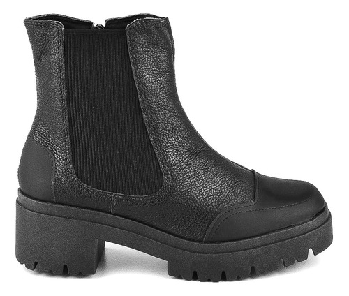 Bota Casual De Cuero Usaflex Emma