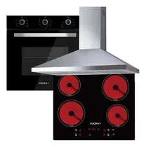 Comprar Combo De Empotrar Xion Anafe + Campana + Horno Manual Dimm