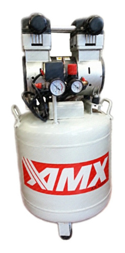 Compresor Odontológico Amx 1,5 Hp 50 Lts Sin Aceite  