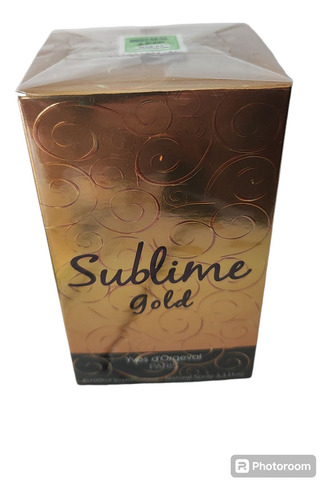 Perfume Sublime Gold Edp 100 Ml. Made In France