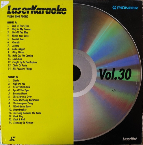 Laserkaraoke -vol 30  (xx1033...