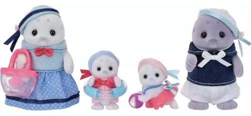 Sylvanian Families Familia Das Focas Epoch Magia Epoch 5759