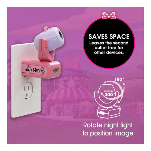 Projectables De Disney Disney Minnie Mouse Lideró La Luz A