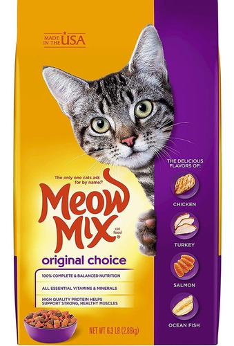 Meow Mix Original Gatos X6.3lb Y A