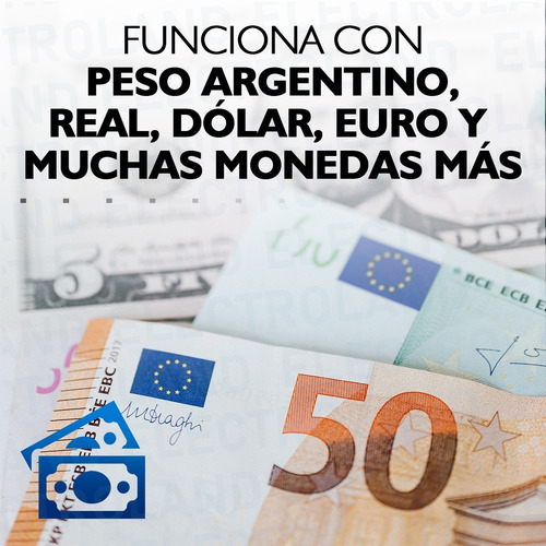Imagen 7 de 10 de Contadora Billetes Máquina Nuevo Modelo Detector Falsos