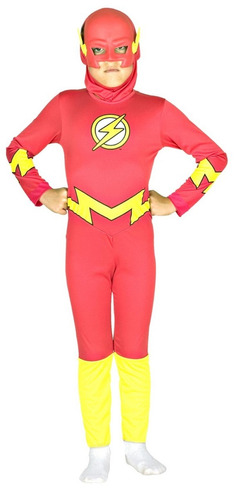 Disfraz Flash Super Heroes Liga De La Justicia Original