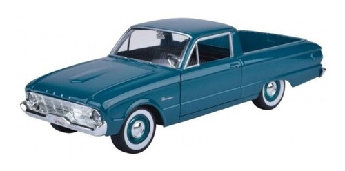 Ford Ranchero Pickup 1960 Escala 1:24 Motor Max Verde