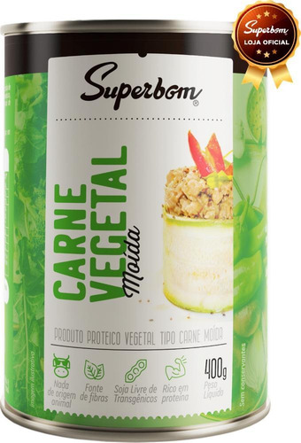 Carne Moída Vegana 400g - Superbom