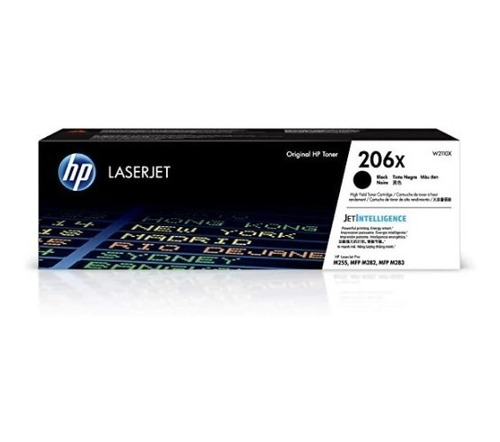 Toner Hp 206x Negro Alto Rendimiento Original W2110x