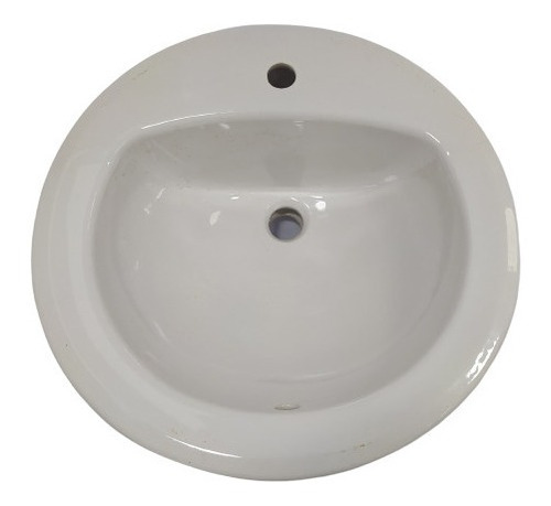 Lavamanos De Ceramica Para Empotrar (48 Cm X 48 Cm)