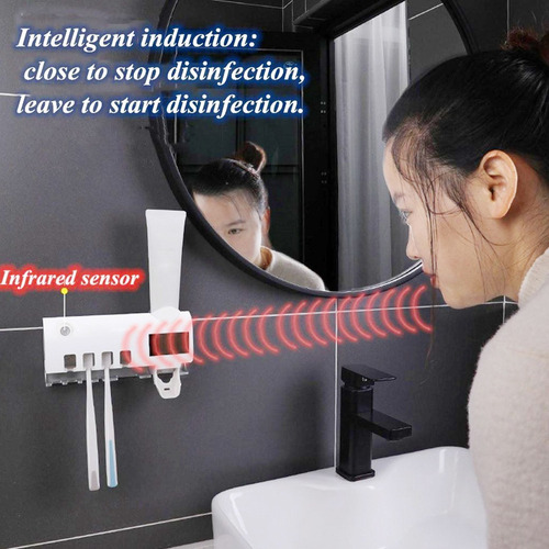 Soporte Para Cepillo De Dientes De Esterilización Inteligent