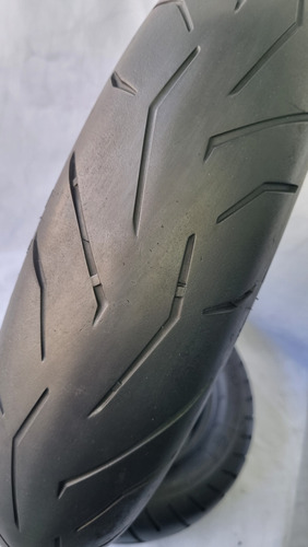Pneu Dianteiro Pirelli Diabo Rosso2 120/70 17 Original Usado (Usado)