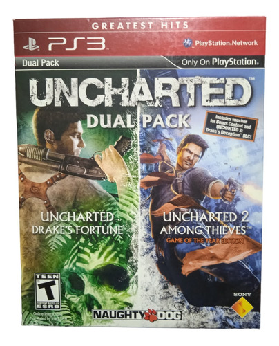 Uncharted Dual Pack - Play Station 3 Ps3 