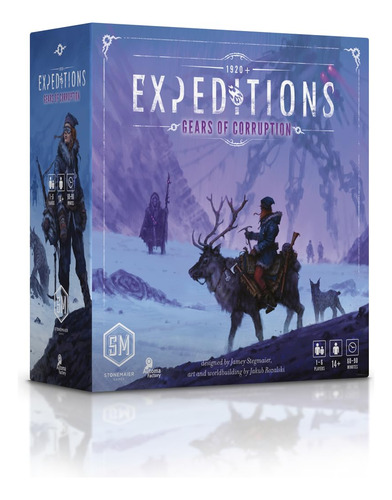 Expansión Stonemaier Games Expeditions Gears Of Corruption