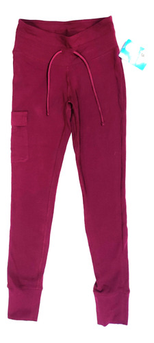 Legging Pantalón Deportivo Columbia Vinotinto Mujer Talla S