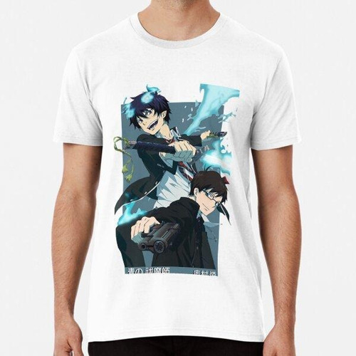 Remera Blue Exorcist Anime Manga Rin X Yukio  Algodon Premiu